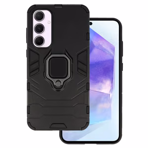 Ring Armor Suojakuori Samsung Galaxy A55 5G:lle - musta