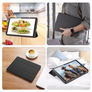 Dux Ducis Domo Suojakuori Samsung X110/X115 Tab A9 8.7/X130/X135 Tab A11 8.7:lle musta