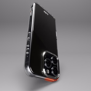 SBS Extreme Active D3O Suojakuori iPhone 16 Pro Max:lle - läpinäkyvä