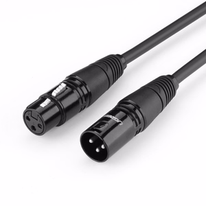 Ugreen AV130 66717 audiokaapeli XLR (naaras) - XLR (uros) mikrofonille/vahvistimelle 2m - musta