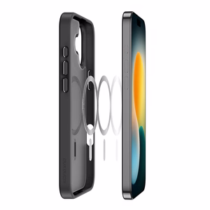 DUX DUCIS suojakuori YIND MagSafe-yhteensopiva iPhone 17:lle musta