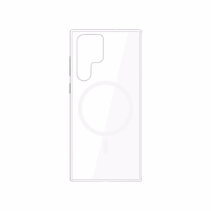 3mk Clear MagCase suojakuori Samsung Galaxy S23 Ultra - läpinäkyvä