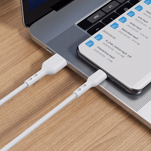 BWOO kaapeli USB - USB-C 1m 3A valkoinen BO-X172C