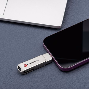 FORCELL F-DATA USB-muistitikku Metal 32GB USB3.2 Gen 1 (USB A) hopea