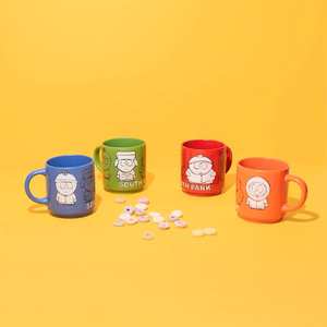 South Park 4 keraamisen mukin setti telineellä, 300 ml