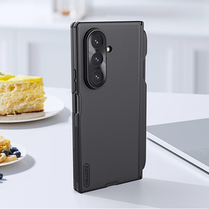 Nillkin Super Frosted Shield Fold Magnetic Case for Samsung Galaxy Z Fold 7, MagSafe Compatible, with S Pen Space - Black