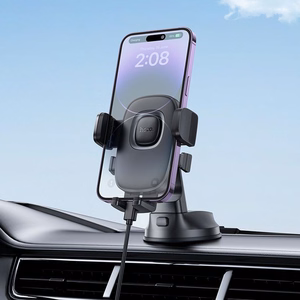 Auton puhelinteline Hoco H76 (dashboard) musta