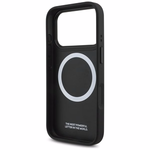 BMW M Perforated Stripe Logo MagSafe Suojakuori iPhone 17 Pro:lle - Punainen