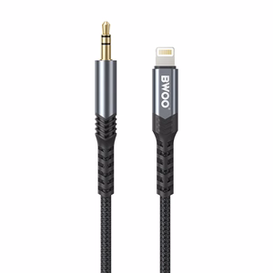 BWOO Cable AUX 3.5mm - Lightning BO-AUX068 black