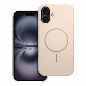 Suojakuori iPhone 16 PLUS:lle Premium Glossy Mag Cover MagSafe- ja Camera Control -painikkeen yhteensopiva valkoinen