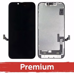 LCD-näyttö iPhone 14 musta (SOFT OLED / Stable / Premium) /*Removable IC*/
