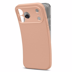Spigen Liquid Air -suojakuori iPhone 18 Pro Max / 17 Pro Max -malleille, vaaleanpunainen