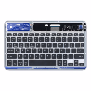 Dux Ducis CK Series Langaton Näppäimistö kannettavalle / tabletille / puhelimelle - läpinäkyvä