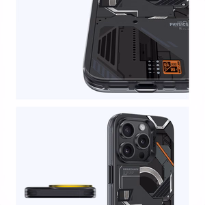 Benks Magnetic Mecha Series Case for Iphone 16 Plus black