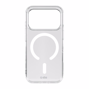 SBS D3O Active -suojakuori iPhone 18 Pro Max / 17 Pro Max -malleille, MagSafe-yhteensopiva, läpinäkyvä