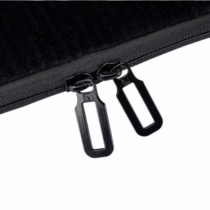 Tucano Velluto 2 neoprene sleeve with velvet exterior for 13-inch MacBook Air/Pro and 12-inch laptops, black