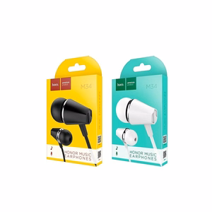 EARPHONES HOCO HONOR MUSIC M34 BLACK