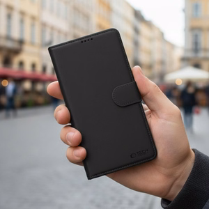 Tech-Protect Wallet Suojakuori Samsung Galaxy A57 5G:lle - musta