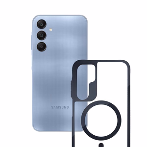3mk Satin Armor MagCase Samsung Galaxy A25 5G:lle - läpinäkyvä