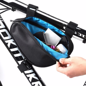 Wozinsky bicycle frame bag, 1.5 l, black (WBB11BK)
