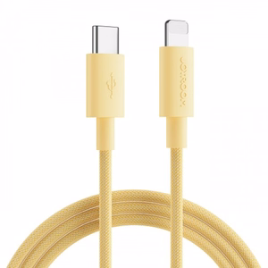 USB-kaapeli Joyroom S-1024M13 keltainen Type-C / Lightning 100cm (enintään 20W)