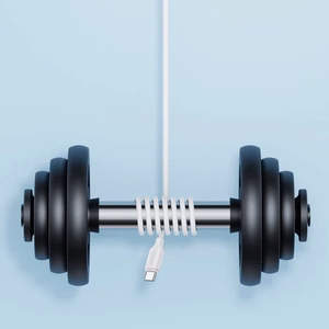 Joyroom Long-Lasting Series A9 USB-A / USB-C 3A kaapeli 2m - valkoinen