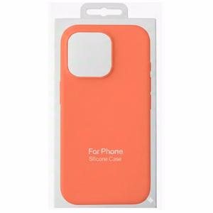Phone Case "TM MagSafe Silicone" for iPhone 16 / Tangerine /