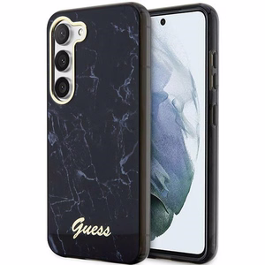 Guess GUHCS23MPCUMAK S23+ S916 musta/musta kovakuori Marble