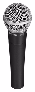 Shure SM58-LCE -laulumikrofoni, tummanharmaa