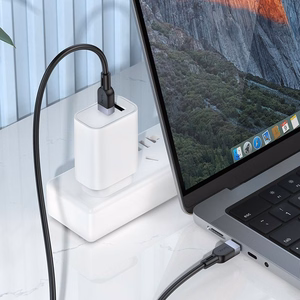 Silikonikaapeli USB-C – USB-C Hoco 3A 60W 3 m X109, musta