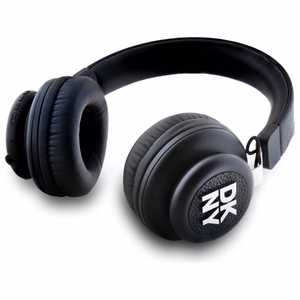 DKNY Metal Logo Bluetooth Over-Ear Kuulokkeet - musta