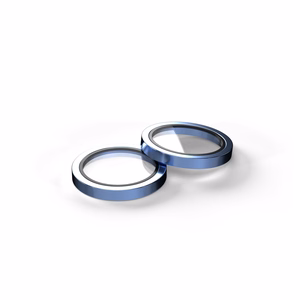 Etteri camera lens protector for iPhone 16 / 16 Plus blue