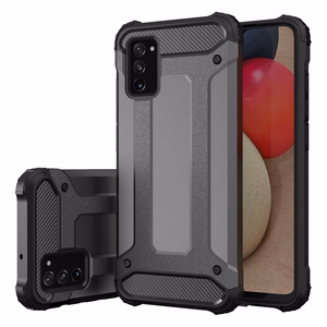 Hybrid Armor Case Kova kestävä suojus Samsung Galaxy A03s musta