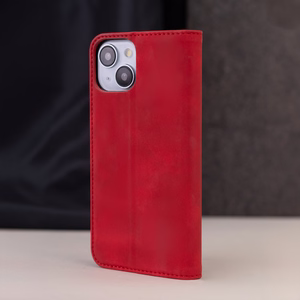 Smart Suede case for Xiaomi Redmi 14C 4G/ 14C 5G / Redmi A4 / POCO C75 red