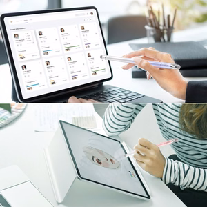 Tech-Protect USP100 4-TIP Touch Stylus passiivinen kynä - violetti