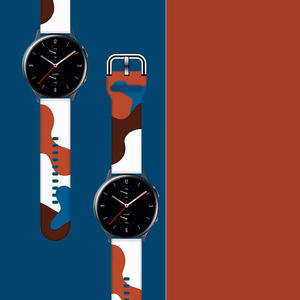 Strap Moro for Samsung Galaxy Watch 45 / 46 / 47 mm silicone bracelet watch band - pattern 8