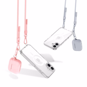 TECH-PROTECT C5SE Rope Crossbody Hihna vaaleanpunainen