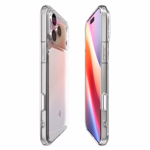 Spigen Ultra Hybrid T Mag Magsafe Suojakuori iPhone 17 Pro Max:lle Clear/White
