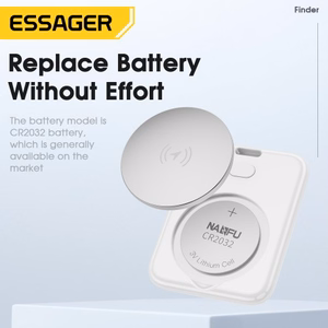 Essager "Tag" White Intelligent Bluetooth Finder / Tracker Pendant