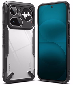 Ringke Fusion X case for Nothing Phone 4A Pro - transparent and black