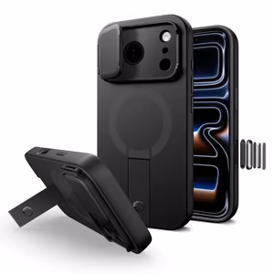Tech-Protect Kevlar Aura MagSafe Suojakuori iPhone 17 Pro:lle - Musta