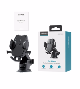 Choetech H043 autopuhelimen pidike - musta