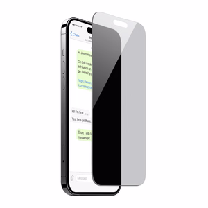 Puro Privacy Karkaistu lasi iPhone 16 Plus:lle / iPhone 15 Plus:lle