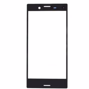 Ulompi näyttölasi Sony Xperia X Compact F5321:lle, musta / harmaa, HQ