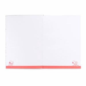 Snoopy Love Season A5 -muistikirja pehmopintaisella kannella
