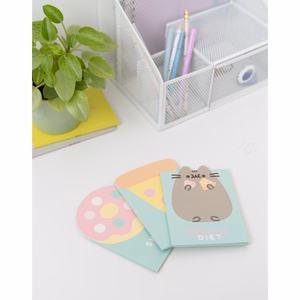 Pusheen Foodie -kirjoitusvälinesetti, 6 osaa
