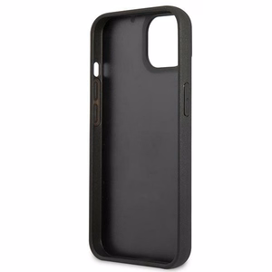 Karl Lagerfeld KLHCP14MKH3DBK iPhone 14 Plus 6.7 "musta / musta kovakotelo 3D kumi Karl's Head".