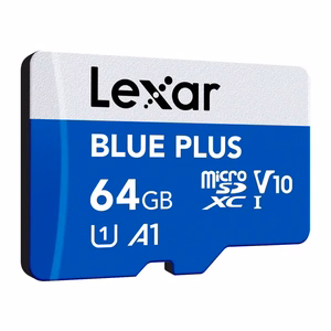 Muistikortti microSDXC 64GB UHS-I sovittimella LMSBLPL064G-BNANG Lexar