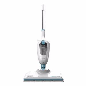 BLACK+DECKER FSM13E1-QS – höyrymoppi, 1300 W, 0,38 l, valkoinen