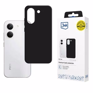 3mk Matt -suojakuori Xiaomi Poco X8 Pro:lle, musta